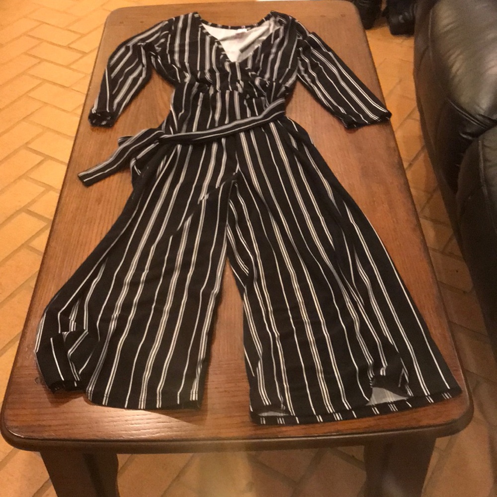 Black and White Jumpsuit